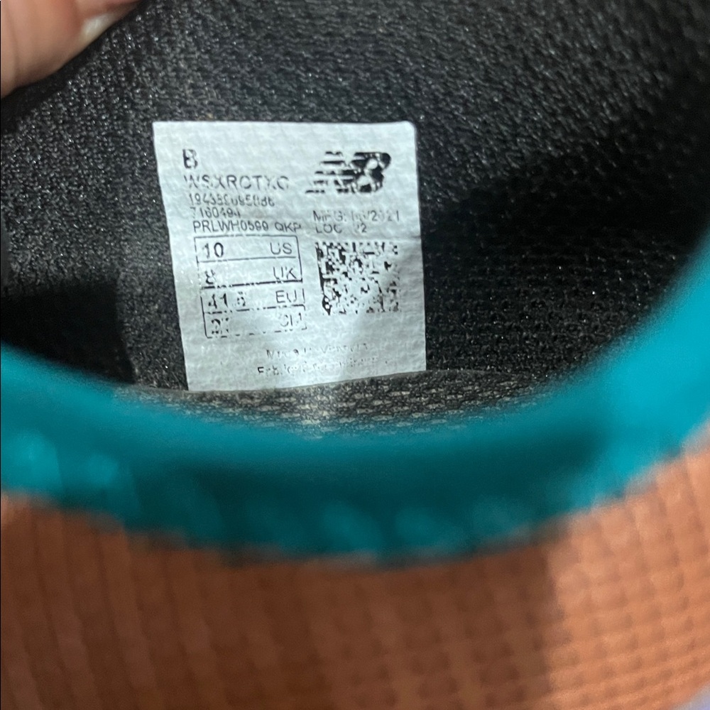 New Balance Purple and Black Trail Sneakers - Picture 5 of 5